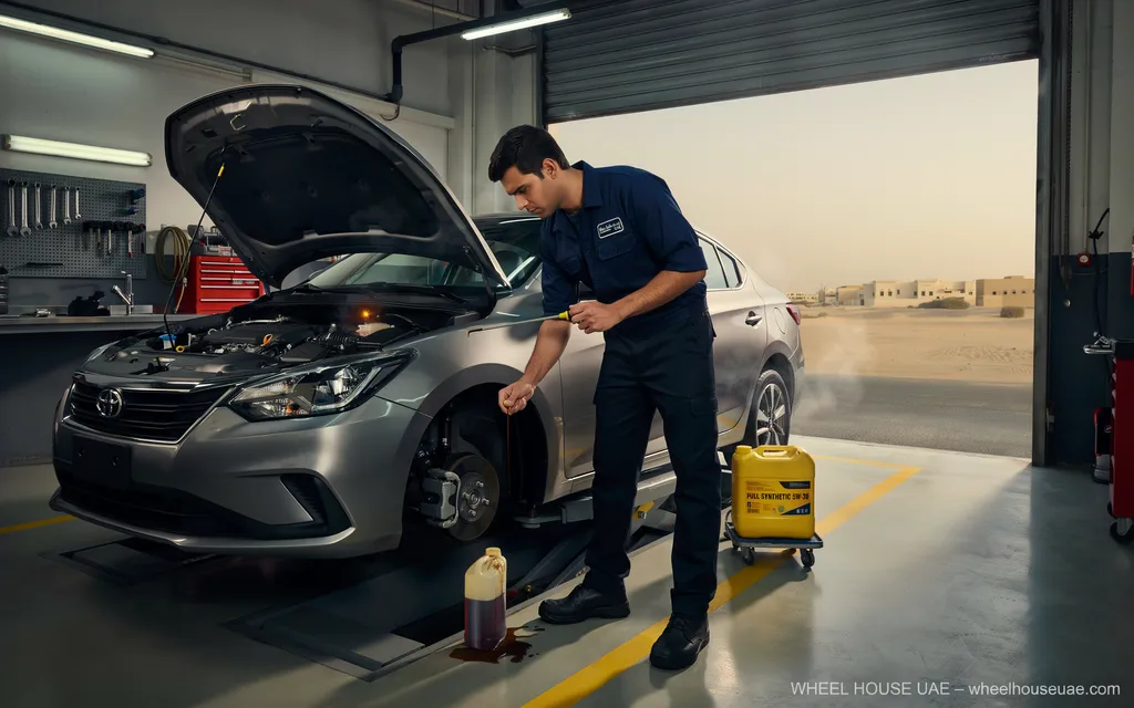 Read more about the article Signs Your Car Needs an Oil Change in Abu Dhabi