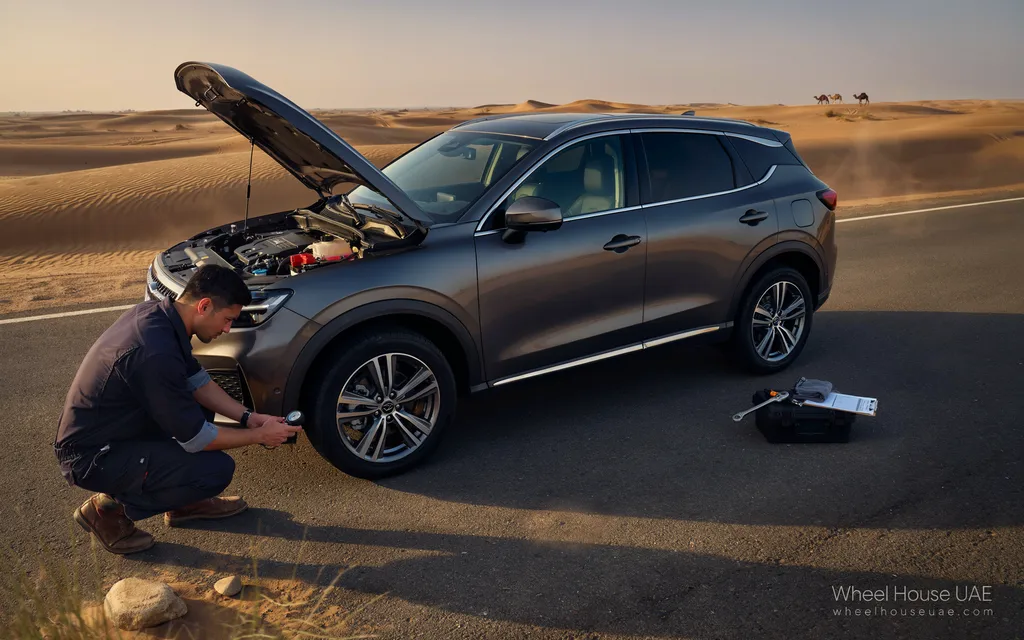 Read more about the article How to Prepare Your Car for Long Drives in Abu Dhabi