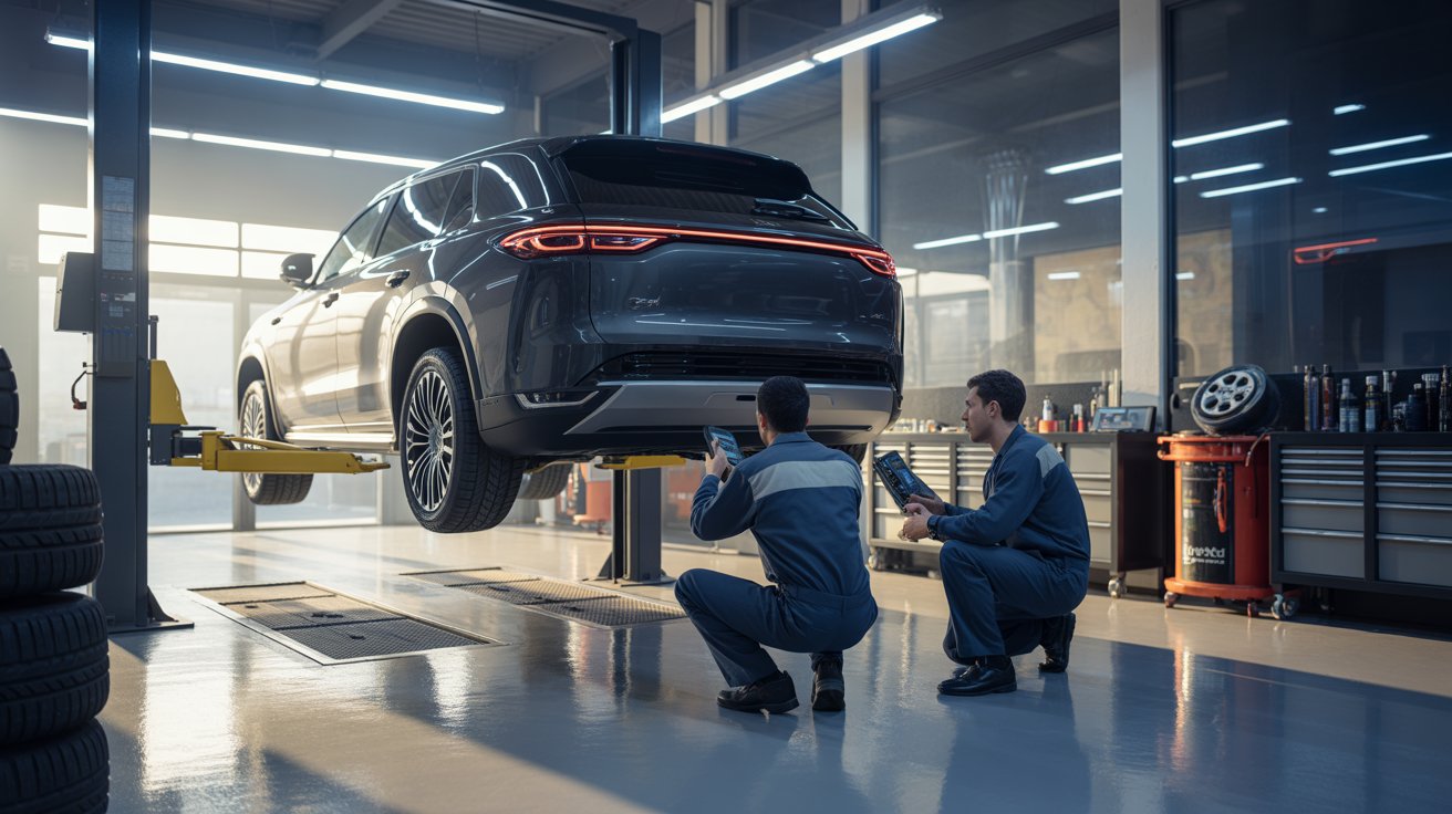 Auto Workshop in Mussafah